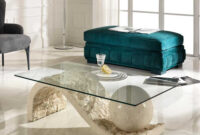 Design Couchtisch French Aus Glas Und Stein | Wohnen.de pertaining to Wohnzimmertisch Glas