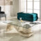 Design Couchtisch French Aus Glas Und Stein | Wohnen.de pertaining to Wohnzimmertisch Glas