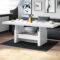 Design Couchtisch Tisch Aversa H 111 Schublade Höhenverstellbar With Regard To Couchtisch Höhenverstellbar Weiß