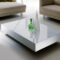 Ozzio Design Couchtisch Box Glas Weiß Höhenverstellbar Throughout Couchtisch Glas Weiß